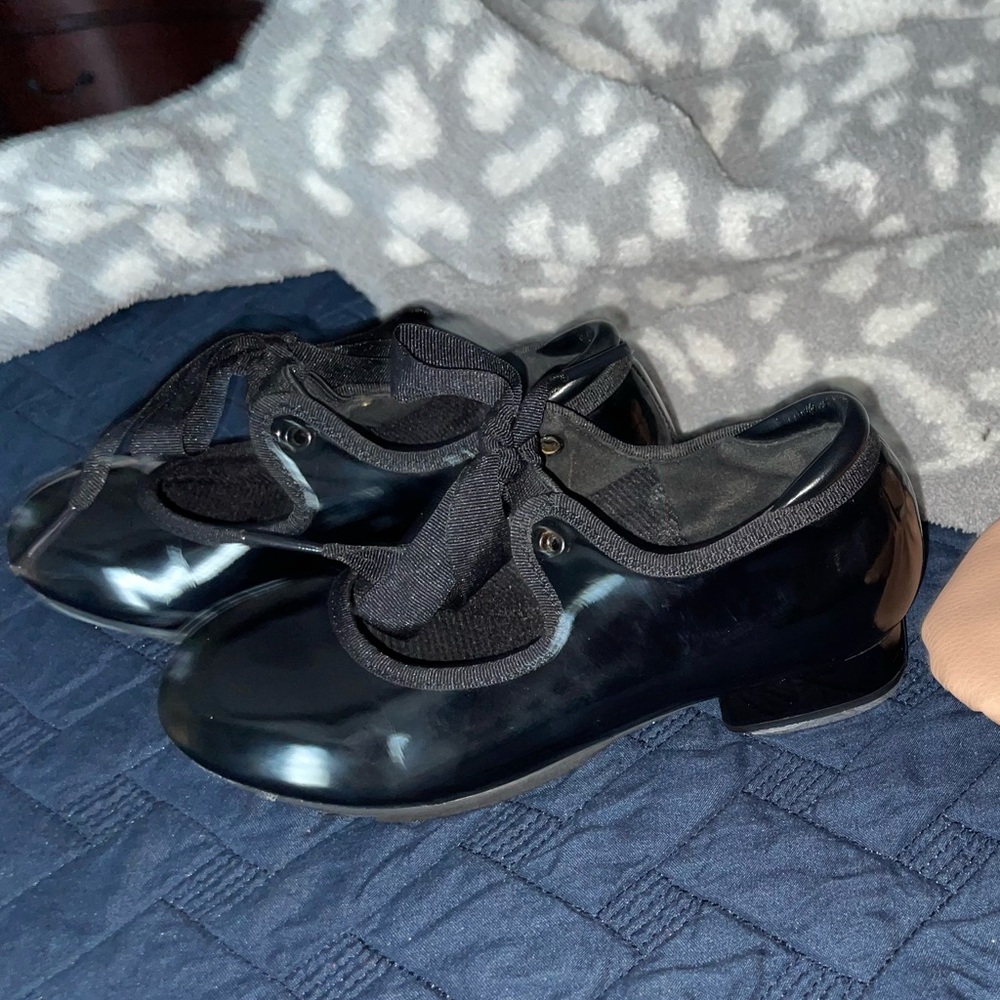 Elegant Black Kids Dress Shoes